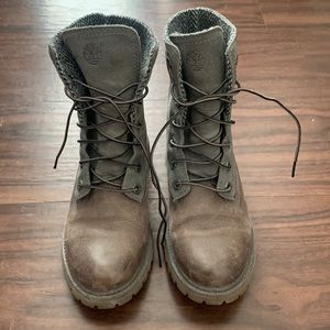 Suede & Leather Timberland boots